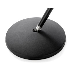 KONIG & MEYER 26085 ONE HAND MIC STAND ASTA MICROFONICA DRITTA A FRIZIONE BASE ROTONDA PESATA
