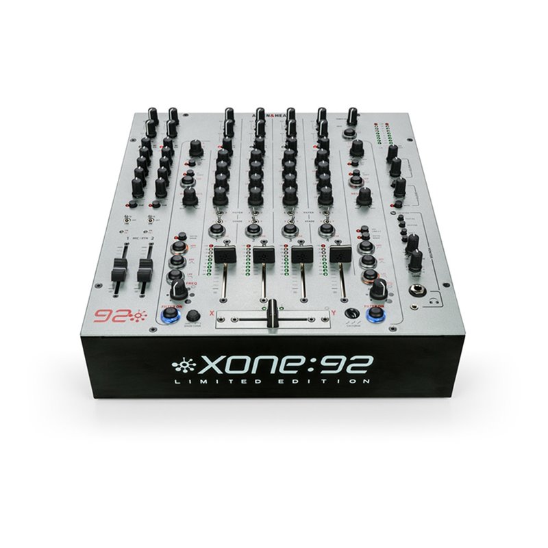 ALLEN & HEATH XONE 92 LIMITED EDITION MIXER PER DJ 6 CANALI 2 AUX 2 OUT INDIPENDENTI 2 VCF