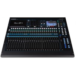 ALLEN&HEATH QU24 MIXER DIGITALE 30IN/24OUT +3 CANALI STEREO + 24 CANALI MONO MICROFONO/LINEA
