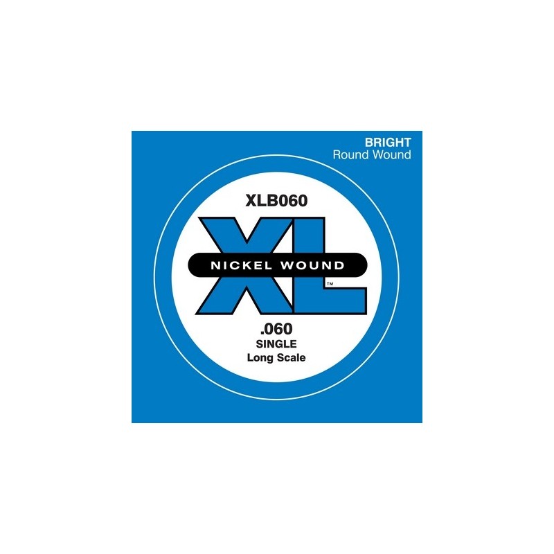 D'ADDARIO XLB060 CORDA SINGOLA PER BASSO ELETTRICO