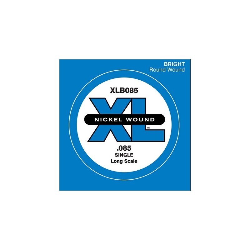 D'ADDARIO XLB085 CORDA SINGOLA PER BASSO ELETTRICO