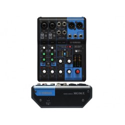 YAMAHA MG06X MIXER PASSIVO 6 CANALI EFFETTI SPX 6 PROGRAMMI