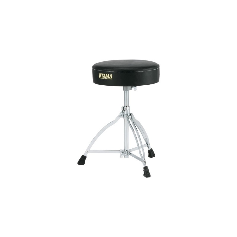 TAMA HT130 SGABELLO REGOLABILE PER BATTERIA GAMBE DOPPIE ALTEZZA 445-620MM SEDILE 33CM ALTO 90MM
