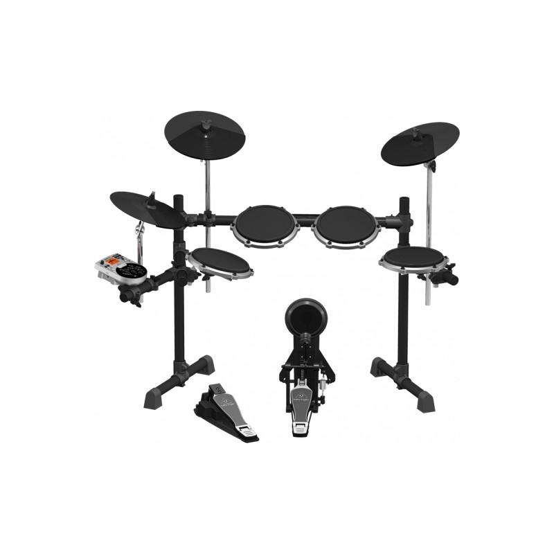 BEHRINGER XD80USB BATTERIA ELETTRONICA 8 PEZZI DOPPIO TRIGGER + HARDWARE + CAVI + INTERFACCIA MIDI E USB