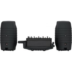 BEHRINGER PPA200 SISTEMA PORTATILE COMPATTO 5 CANALI 150 WATT CASSE + MIXER + MICROFONO +CAVI