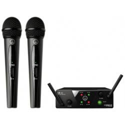 AKG WMS40 MINI DUAL VOCAL SET MAN ISM2/3 DOPPIO RADIOMICROFONO PER VOCE
