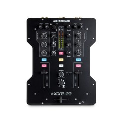 ALLEN & HEATH XONE:23 MIXER PER DJ 2 IN 2 OUT EQUALIZZATORE 3 BANDE KILL FX-LOOP XLR MIC IN X-ONE-23