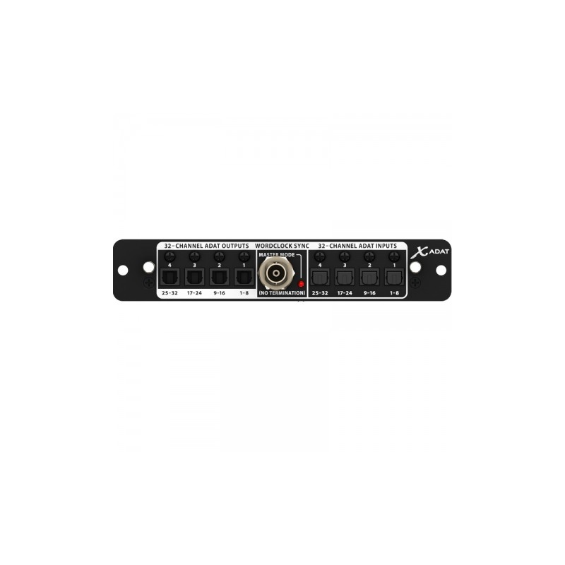 BEHRINGER X-ADAT SCHEDA DI ESPANSIONE 32 CANALI ADAT WORD CLOCK PER MIXER X32