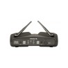 PROEL WM600DH PLL UHF RADIOMICROFONO DOPPIO ARCHETTO + LAVALIER + BODYPACK WIRELESS 4 CANALI