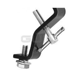 GUIL GF01 GANCIO FARI CON PLACCA PROTETTRICE + PIASTRA PROTETTRICE + VITE METALLICA A PRESSIONE IN ACCIAIO