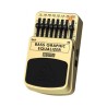 BEHRINGER BEQ700 BASS GRAPHIC EQUALIZER EFFETTO PEDALE EQUALIZZATORE GRAFICO 7 BANDE PER BASSO