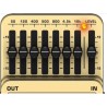 BEHRINGER BEQ700 BASS GRAPHIC EQUALIZER EFFETTO PEDALE EQUALIZZATORE GRAFICO 7 BANDE PER BASSO