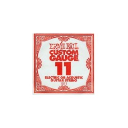 ERNIEBALL CUSTOM GAUGE 11 CORDA SFUSA PER CHITARRA ACUSTICA/ELETTRICA