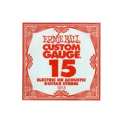 ERNIEBALL CUSTOM GAUGE 15 CORDA SFUSA PER CHITARRA ACUSTICA/ELETTRICA