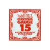 ERNIEBALL CUSTOM GAUGE 15 CORDA SFUSA PER CHITARRA ACUSTICA/ELETTRICA