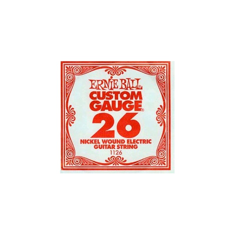 ERNIEBALL 1126 WOUND 026 CORDA SINGOLA PER CHITARRA ACUSTICA/ELETTRICA