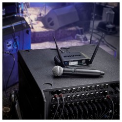 SHURE GLXD24+/SM58 RADIOMICROFONO PALMARE DIGITALE WIRELESS A MANO CAPSULA SM58 SERIE GLXD