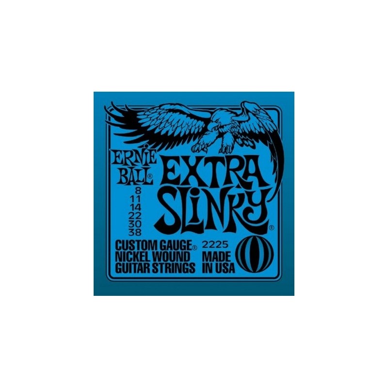 ERNIEBALL EXTRA SLINKY 2225 MUTA CHITARRA ELETTRICA 08-38