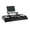 ZOMO SET-200 PLUS NSE FLIGHT CASE NERO + LAPTOP X 2 CDJ350 1 DJM750 DJM850 DJX750 XONE62 XONE92