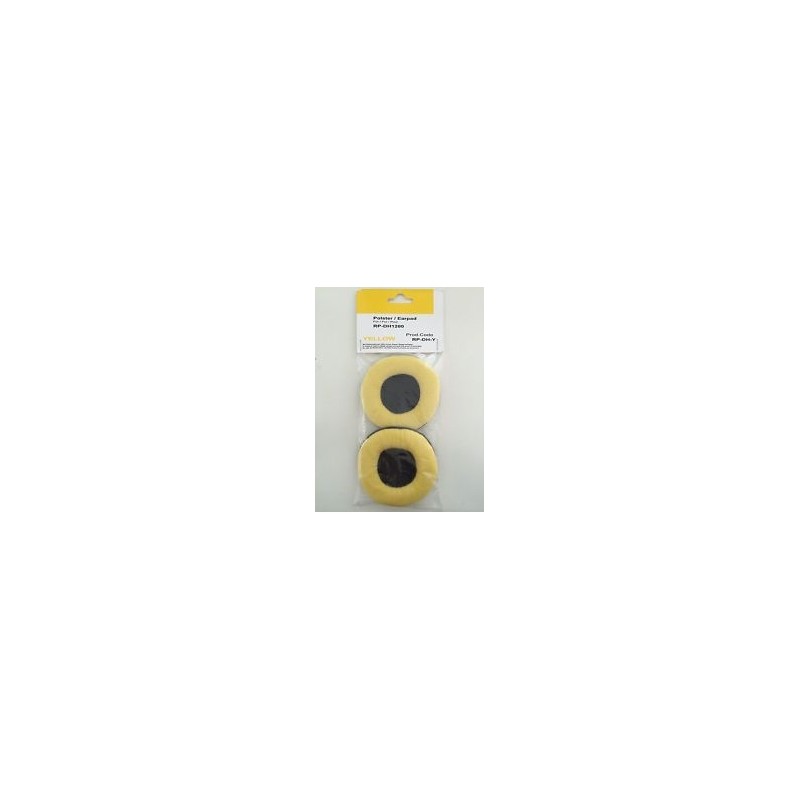 ZOMO POLSTERSET PER TECHNICS RP-DJ1200 VELLUTO COLORE GIALLO
