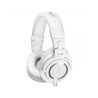 AUDIO-TECHNICA ATH M50X-WH WHITE CUFFIA DINAMICA CHIUSA BIANCA PER MONITOR PIEGHEVOLE