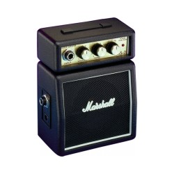 MARSHALL MS2 MINI AMPLIFICATORE PER CHITARRA 1W NERO +CLIP AGGANCIO CINTURA