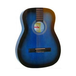 OLVEIRA CG30018BLS CHITARRA CLASSICA RIDOTTA 1/8 TOP FONDO E FASCE IN TIGLIO/TASTIERA E PONTE IN ACERO/MANICO IN CATALPA/MECCANI
