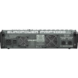 BEHRINGER PMP4000 EUROPOWER MIXER AMPLIFICATO 16 CANALI EFFETTI 1200 WATT 8 XLR MIC IN 4 STEREO