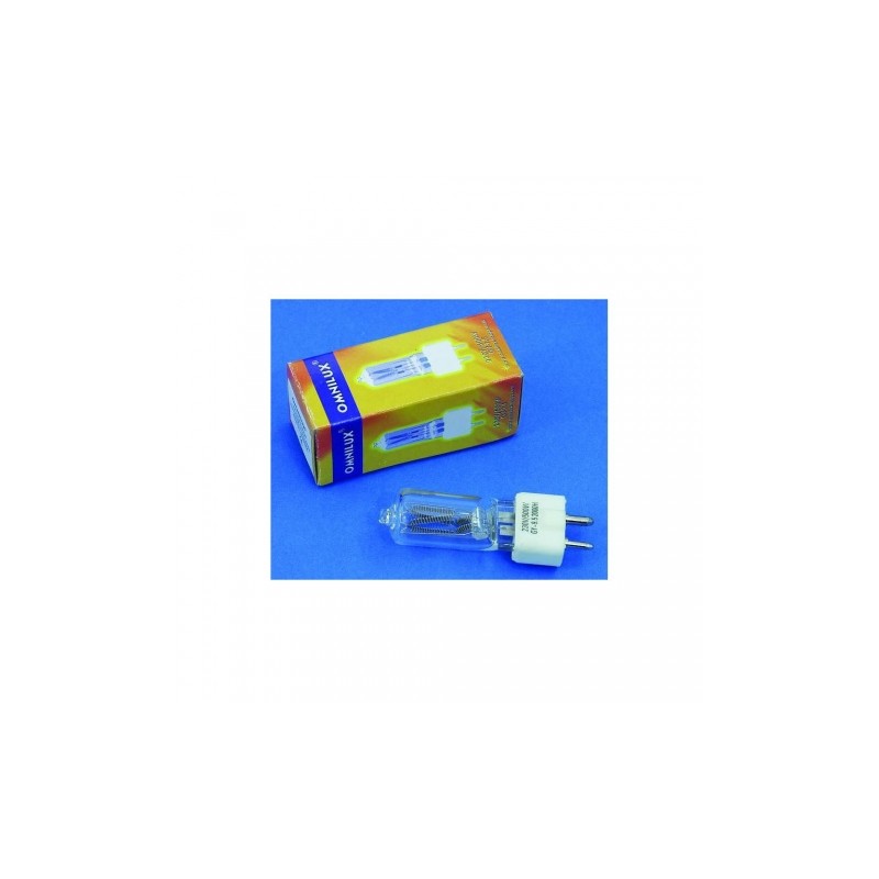OMNILUX 230V 500W GX-9.5 2000H 2900K LAMPADA ALOGENA DI RICAMBIO BASE UNILATERALE