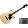 IBANEZ PF15ECE CHITARRA ACUSTICA ELETTRIFICATA NATURALE CUTAWAY NATURAL ELETTROACUSTICA