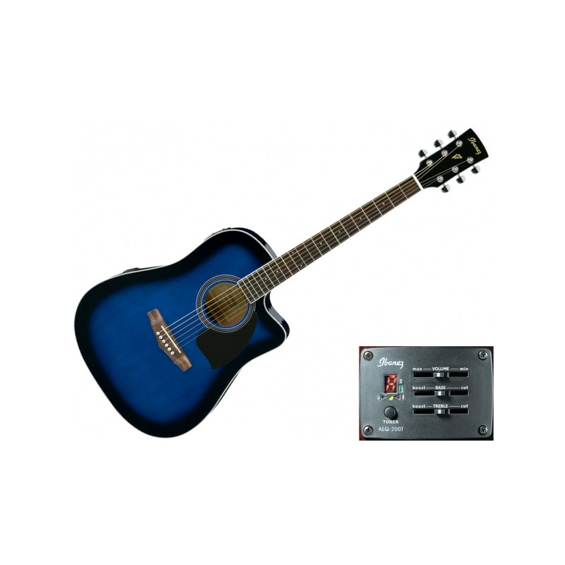 IBANEZ PF15ECE CHITARRA ELETTROACUSTICA TBS