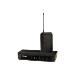 SHURE BLX14E RADIOMICROFONO INSTRUMENTAL SISTEMA BODYPACK WIRELESS + CAVO STRUMENTALE CHITARRA BASSO