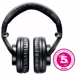 SHURE SRH 840 CUFFIA STUDIO MONITOR CHIUSA DRIVER 40MM 102 DB SPL + CAVO STACCABILE + BORSA + CUSCINETTI RICAMBIO -GARANZIA ESTE
