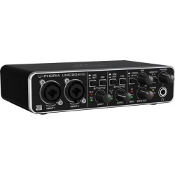 BEHRINGER UMC204HD INTERFACCIA AUDIO 2X4 SCHEDA AUDIO MIDI USB 2 IN 4 OUT 24 BIT 192 KHZ 2 PREAMPLIFICATORI MICROFONICI MIDAS PH