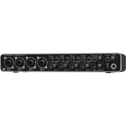 BEHRINGER UMC404-HD U-PHORIA INTERFACCIA AUDIO 4X4 MIDI USB 192 KHZ PREAMPLIFICATORI MIDAS SCHEDA PHANTOM +48V