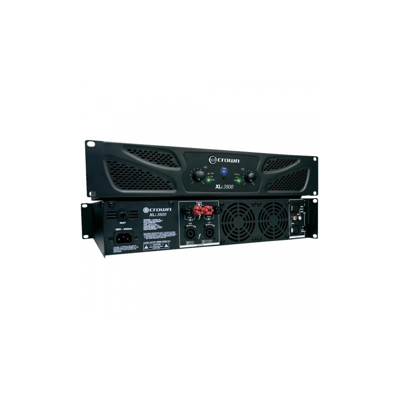 CROWN XLI3500 AMPLIFICATORE 2700 WATT 4 OHM BRIDGE E 2 X 1350 WATT STEREO