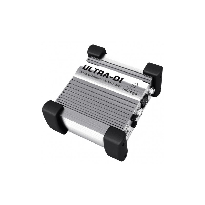BEHRINGER DI100 DIRECT BOX ULTRA DI BOX ATTIVA A BATTERIA O ALIMENTAZIONE PHANTOM POWER +48 VOLT