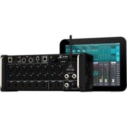 BEHRINGER XR18 MIXER DIGITALE X-AIR IPAD ANDROID WIFI USB LAN 18 CANALI 12 BUS 16 PREAMPLIFICATORI MICROFONICI MIDAS EFFETTI KLA