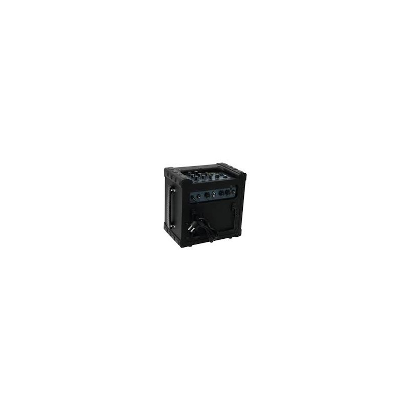 DIMAVERY DELUXE-1 AMPLIFICATORE CHITARRA ELETTRICA 10W BK EQUALIZZATORE 3 BANDE + 2 CANALI REGOLABILI