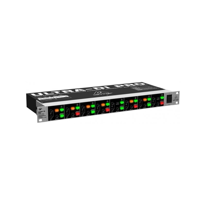 BEHRINGER DI800 ULTRA-DI-PRO DIRECT BOX ATTIVA 8 CANALI DI-BOX DI-800 AD UNA UNITA RACK
