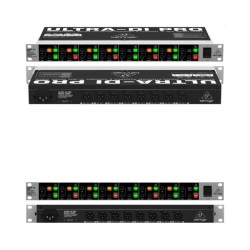 BEHRINGER DI800 ULTRA-DI-PRO DIRECT BOX ATTIVA 8 CANALI DI-BOX DI-800 AD UNA UNITA RACK