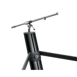 KONIG & MEYER 18860 SPIDER PRO SI STAND SILVER SUPPORTO TASTIERA COLONNA RICHIUDIBILE ARGENTATO 2 COPPIE BRACCI REGOLABILI ESTEN