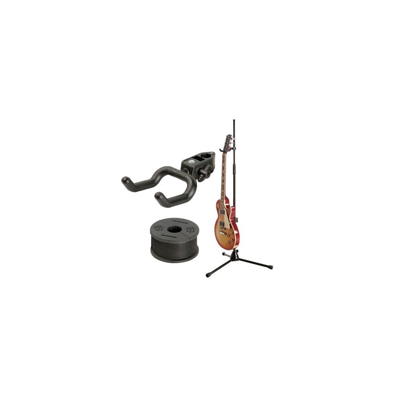 KONIG & MEYER 16150 SET STAND PER CHITARRA DA ASTA PER MICROFONO KIT SUPPORTO + APPOGGIO PRATICO