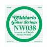 D'ADDARIO NW038  CORDA SINGOLA PER CHITARRA ACUSTICA/ELETTRICA