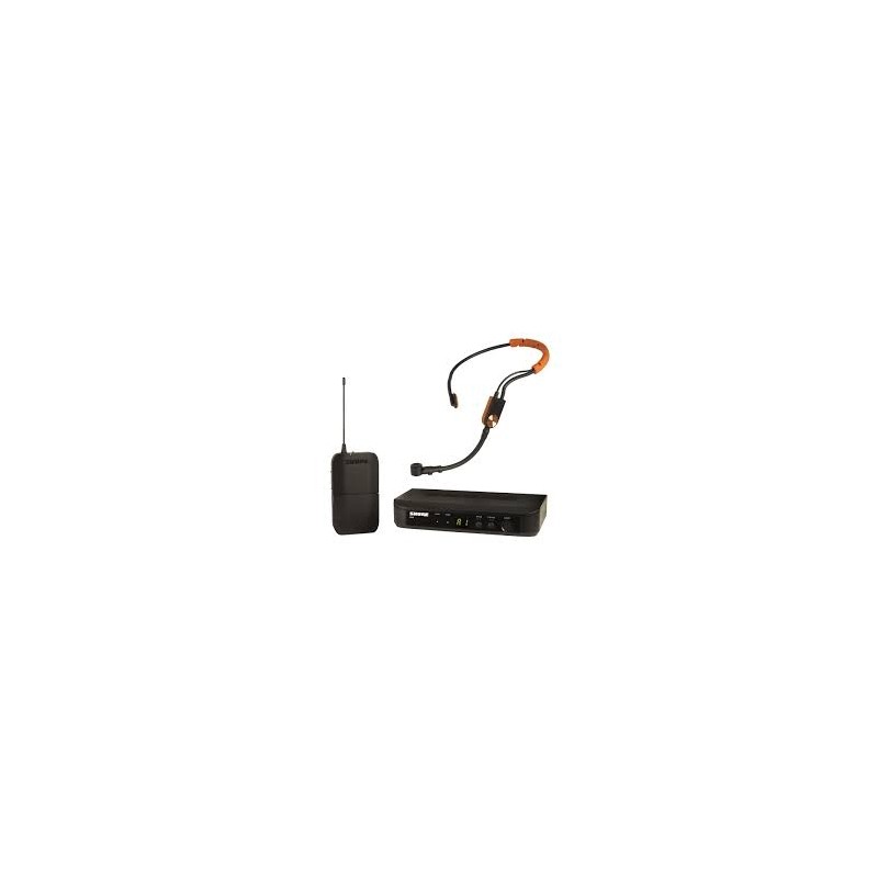 SHURE BLX14-E/SM31-M17 SISTEMA RADIOMICROFONO HEADSET CAPSULA SM31 PER FITNESS AD ARCHETTO WIRELESS