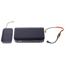 SHURE BLX14-E/SM31-M17 SISTEMA RADIOMICROFONO HEADSET CAPSULA SM31 PER FITNESS AD ARCHETTO WIRELESS