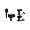 SHURE PGA DRUMKIT 4 DRUM SET 4 MICROFONI BATTERIA 2 PGA56 + 1 PGA52 + 1 PGA57 + CUSTODIA CAVI SUPPORTI