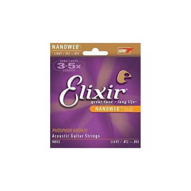 ELIXIR MUTA PER CHITARRA ACUSTICA 012-053 CUSTOM