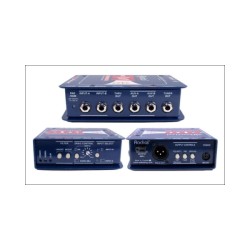 RADIAL JDV MKIII DIRECT BOX ATTIVA CLASSE A DI-BOX MK3 A+B 5 AUX DIRECT TUNER 30DB PAD SWITCH LOW HIGHT CUT CONTROLLO IMPEDENZA