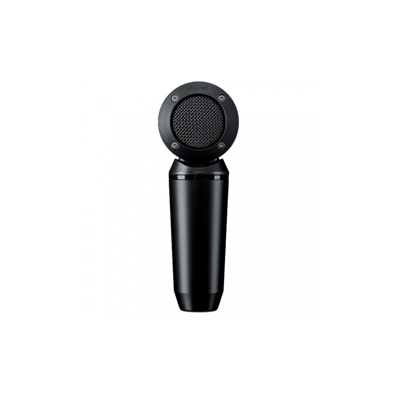 SHURE PGA181XLR MICROFONO CONDENSATORE CARDIOIDE PER VOCE E STRUMENTI STUDIO E LIVE  + CAVO XLR/XLR